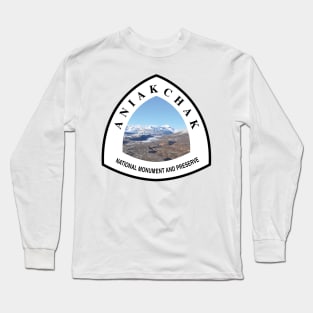 Aniakchak National Monument and Preserve trail marker Long Sleeve T-Shirt